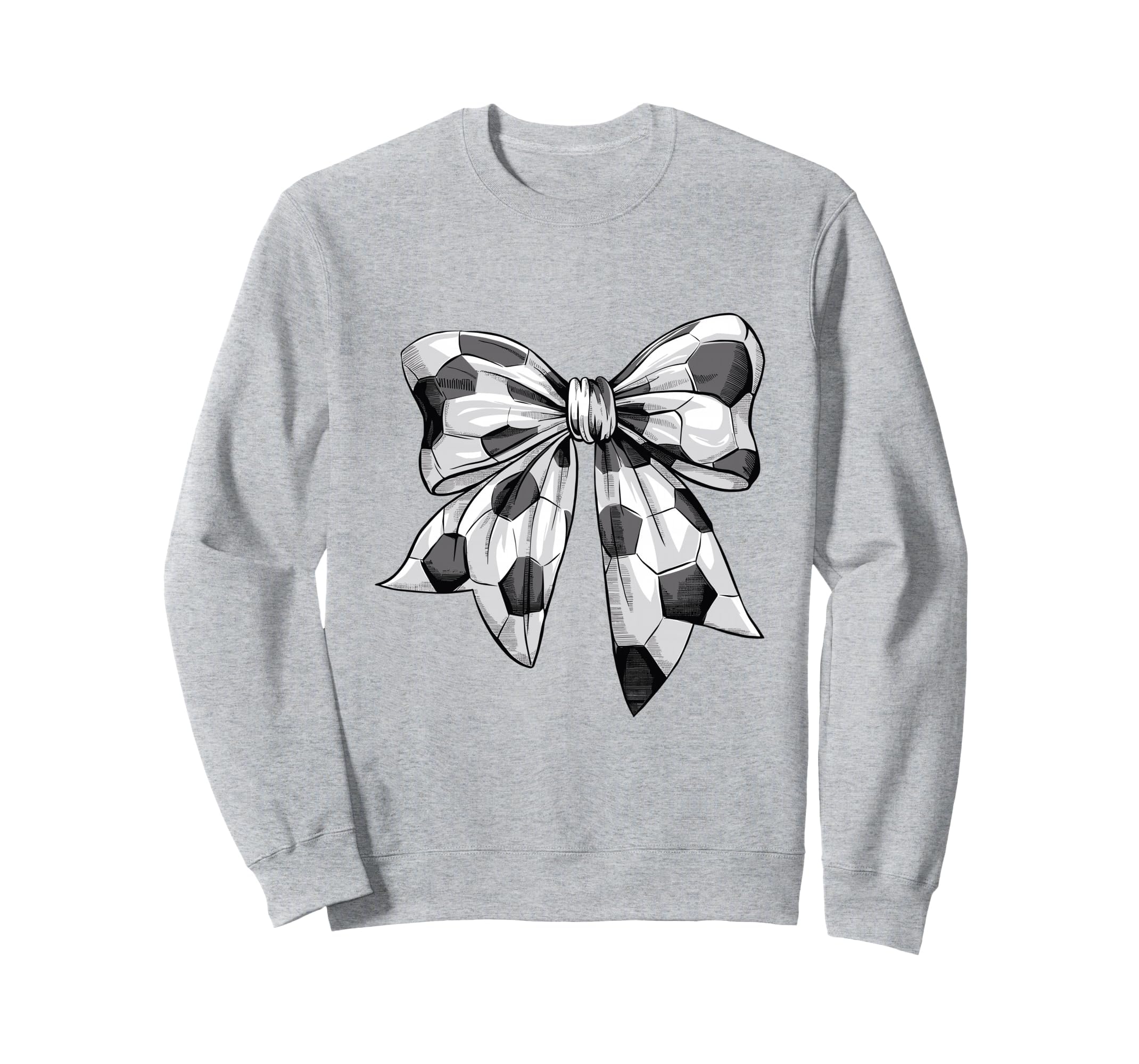 Coquette Bow Soccer Ball Mom Life Sweatshirt - Aesthetic Graphic Men Women - T-Shirt, Sweatshirt, Hoodie