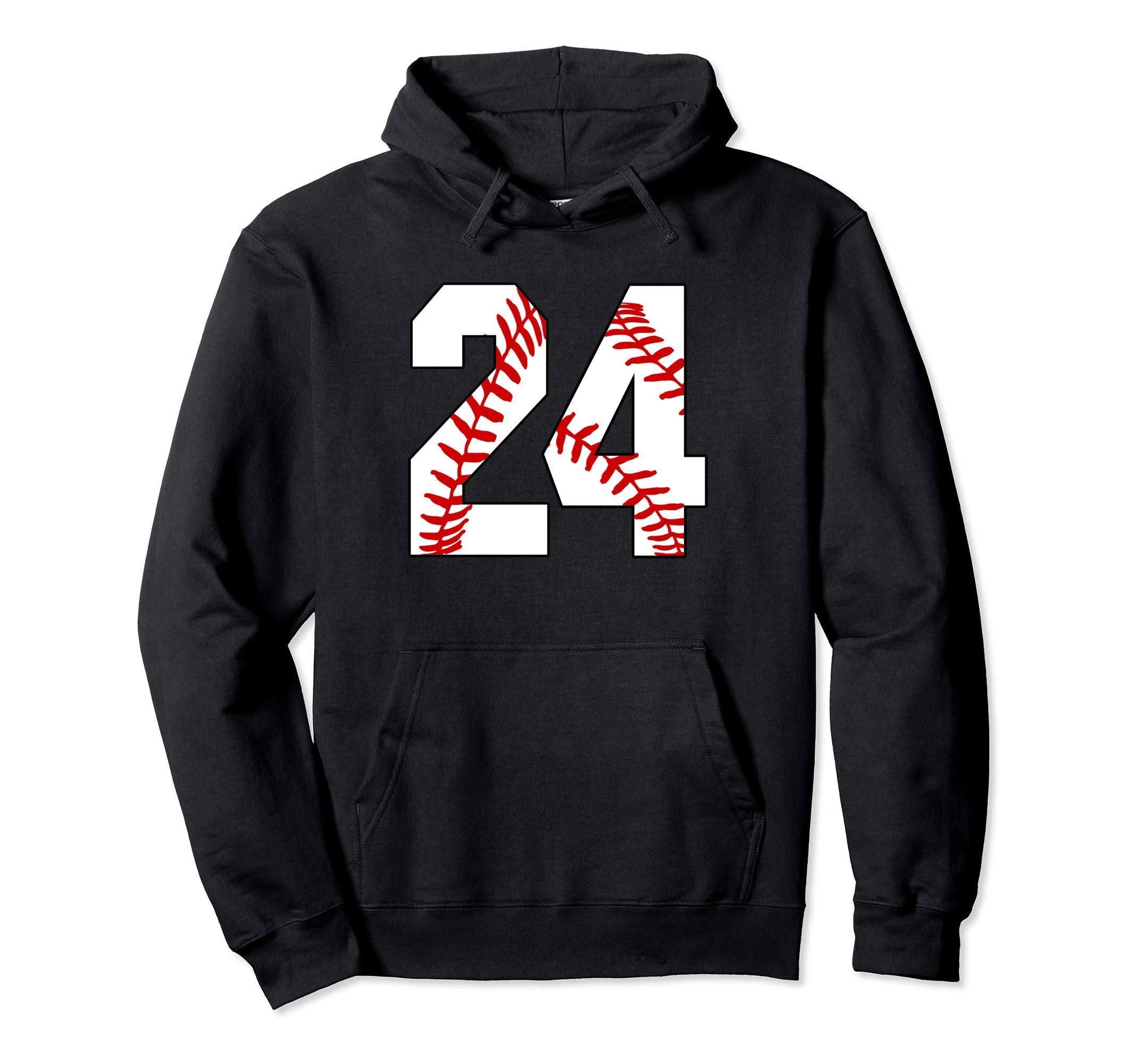 24 Baseball Lover Twenty Four Player Hoodie - Graphic Print Men Women - T-Shirt, Sweatshirt, Hoodie