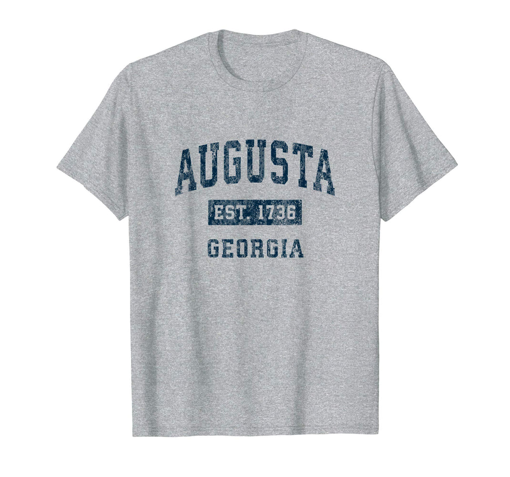Augusta Georgia Ga Sports Navy T-Shirt - Novelty Apparel Unisex - T-Shirt, Sweatshirt, Hoodie