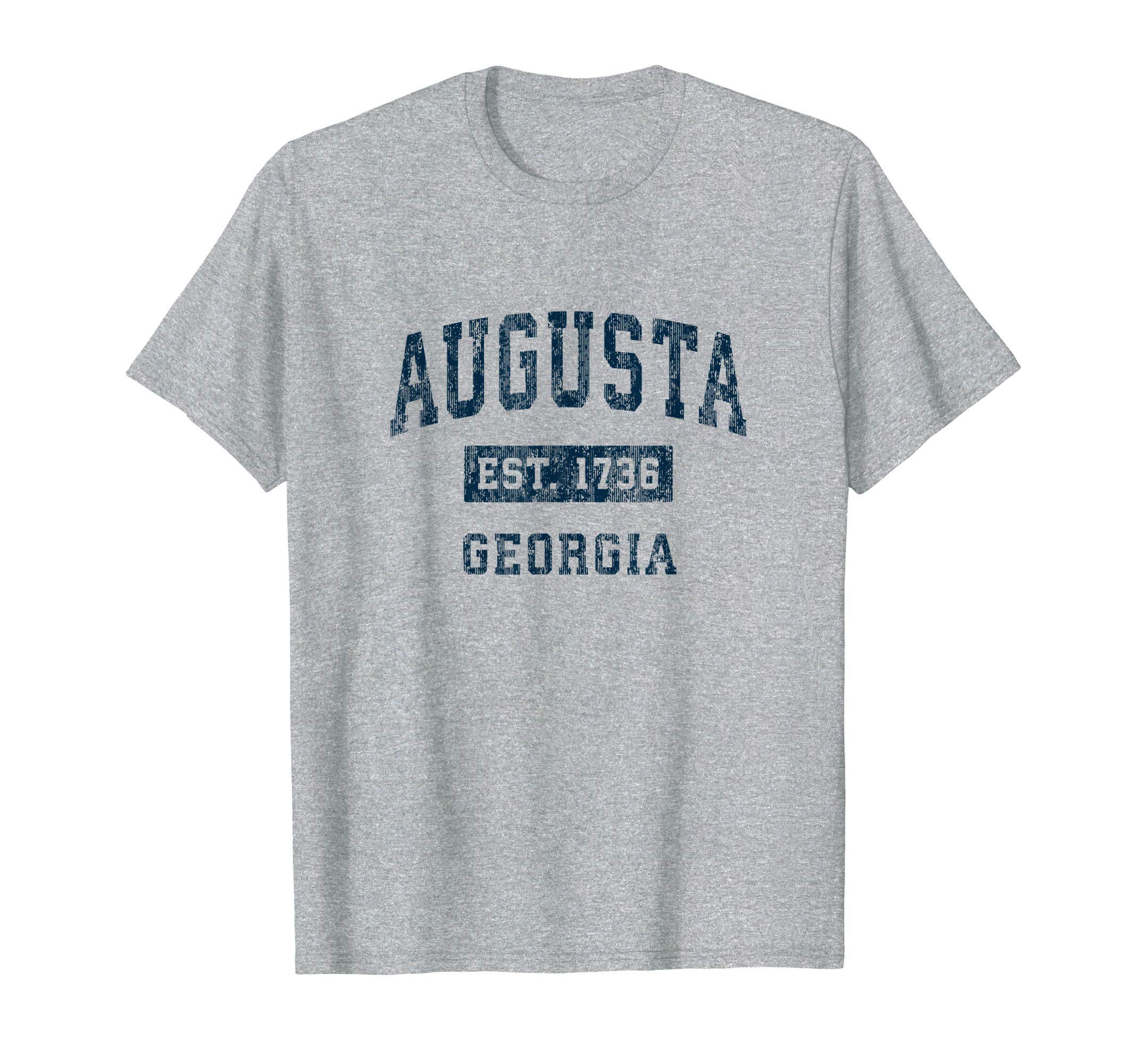 Augusta Georgia Ga Sports Navy T-Shirt - Novelty Apparel Unisex - T-Shirt, Sweatshirt, Hoodie