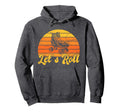 Roller Derby Lets Roll Skating Skater Hoodie - Streetwear Style Unisex - T-Shirt, Sweatshirt, Hoodie