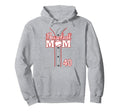 Baseball Mom 40 Number 40 Jersey Hoodie - Fun Novelty Design for Adults - T-Shirt, Sweatshirt, Hoodie