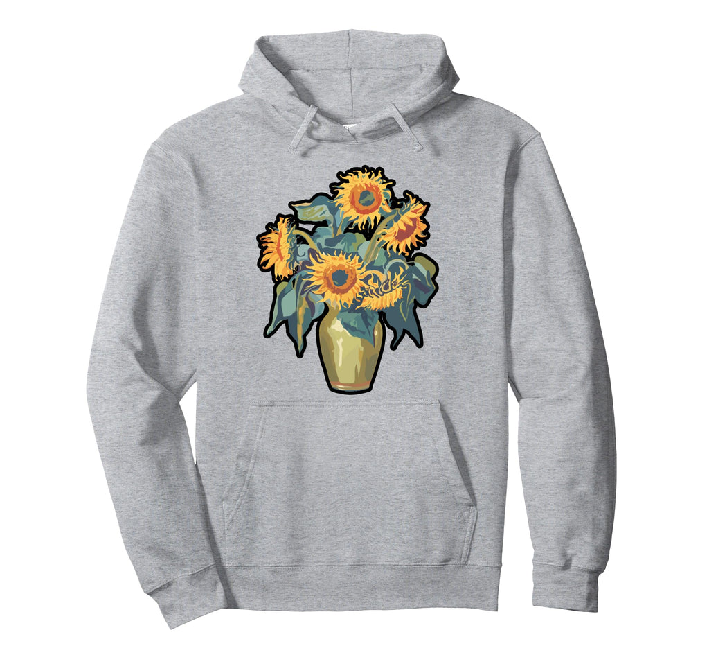 Boho Flower Block Hoodie - Fun Novelty Design Men Women - T-Shirt, Sweatshirt, Hoodie