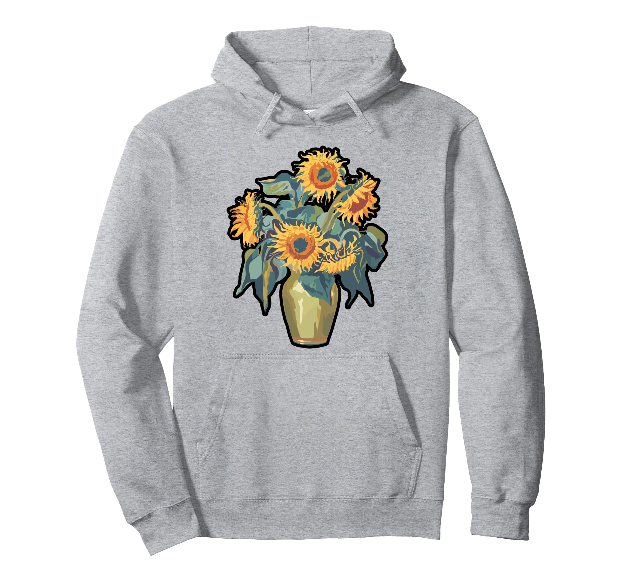 Boho Flower Block Hoodie - Fun Novelty Design Men Women - T-Shirt, Sweatshirt, Hoodie