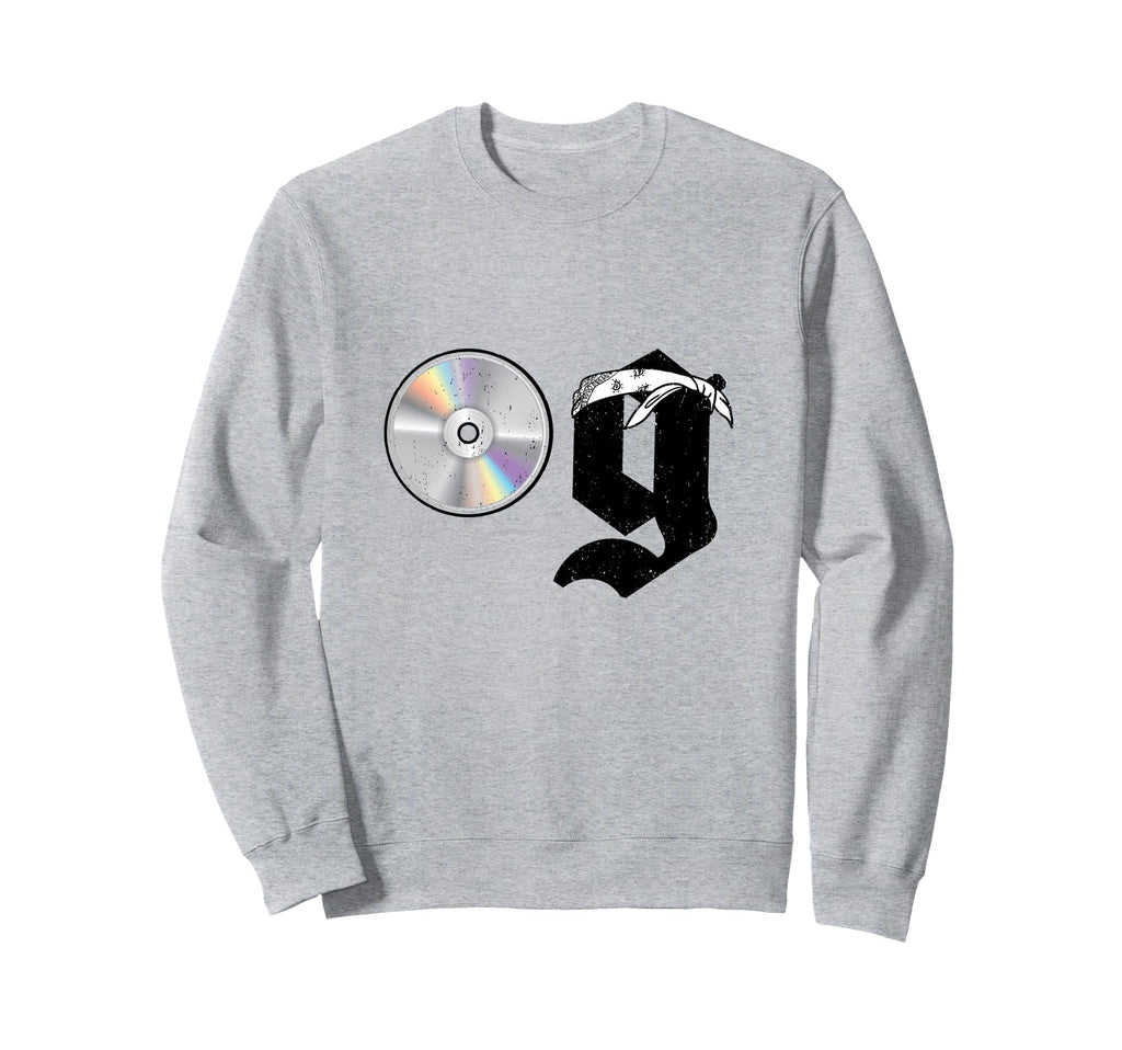 Old School Dad Og Hip Hop Head Cd Sweatshirt - Minimalist Print Men Women - T-Shirt, Sweatshirt, Hoodie