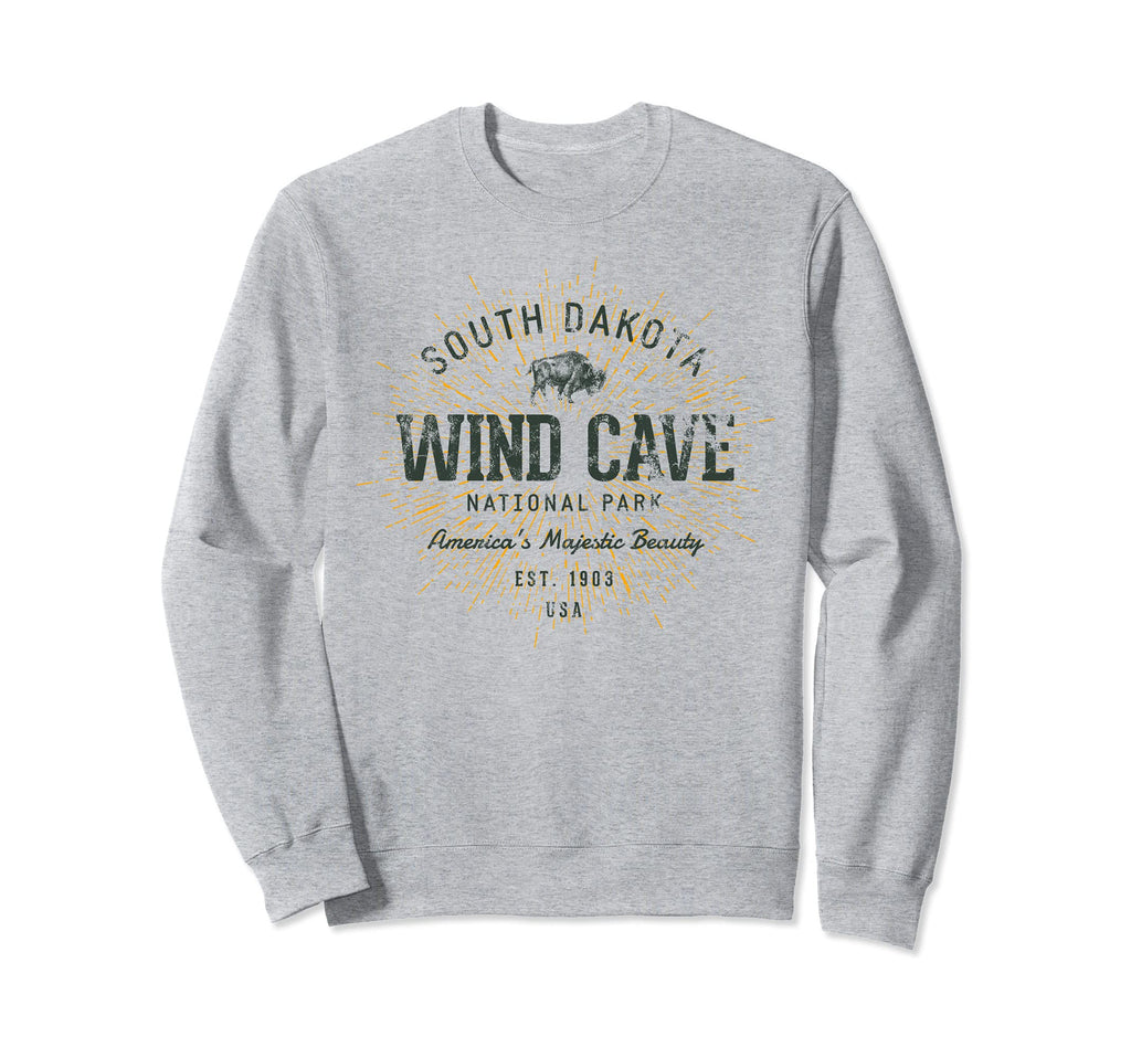 Wind Cave National Park Sweatshirt - Streetwear Style Unisex - T-Shirt, Sweatshirt, Hoodie