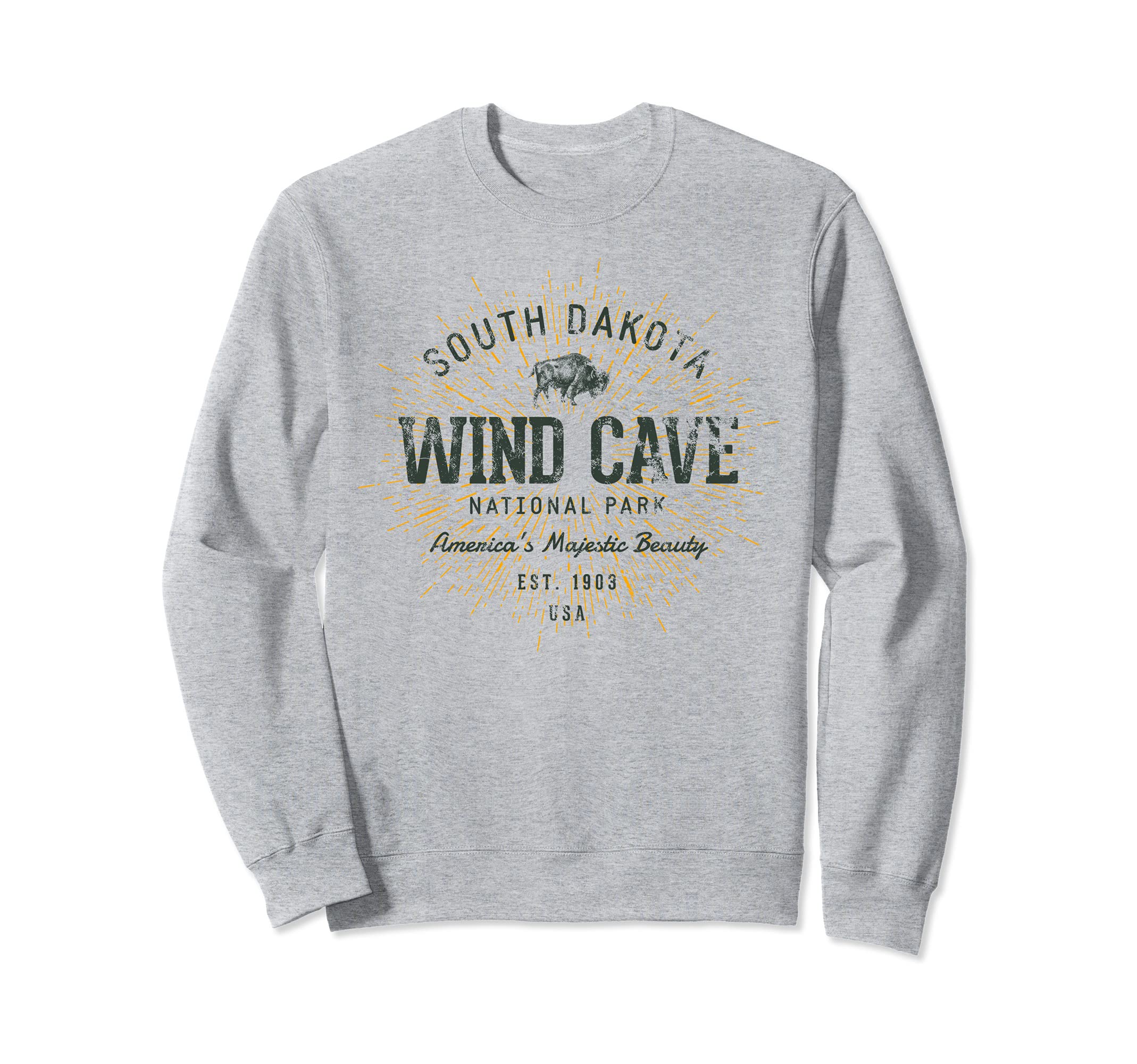 Wind Cave National Park Sweatshirt - Streetwear Style Unisex - T-Shirt, Sweatshirt, Hoodie