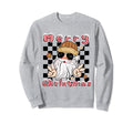 Groovy Santa Claus Peace Boho Floral Sweatshirt - Trendy Graphic Men Women - T-Shirt, Sweatshirt, Hoodie