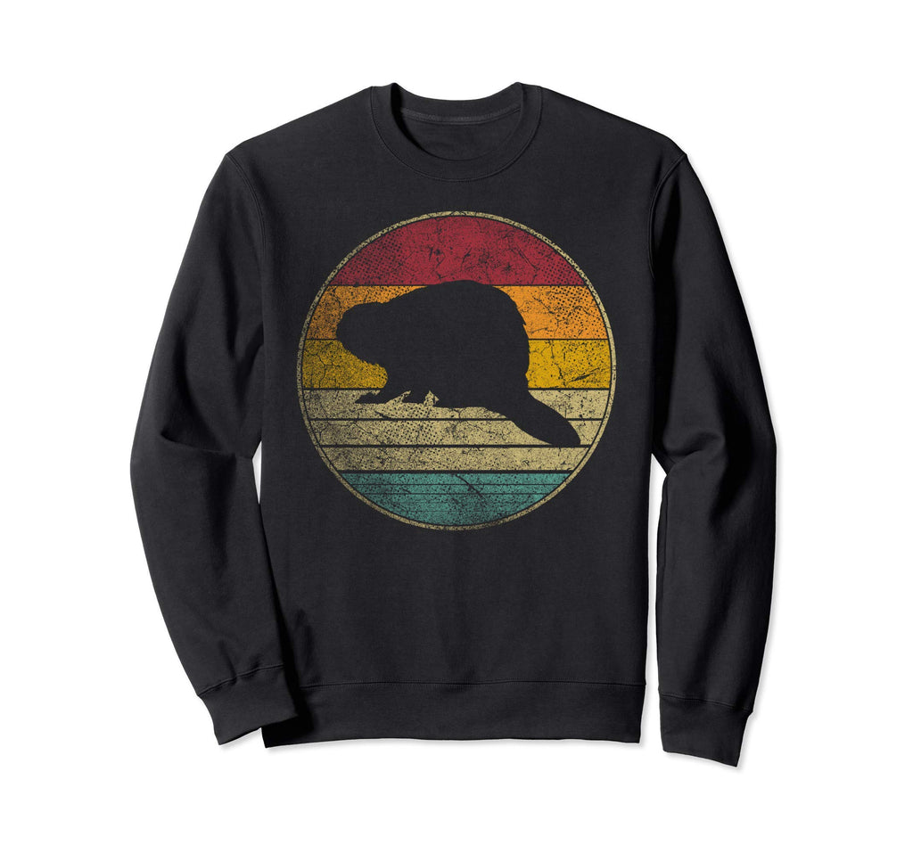 Beaver Nature Outdoors Distressed Sweatshirt - Trendy Graphic for Adults - T-Shirt, Sweatshirt, Hoodie