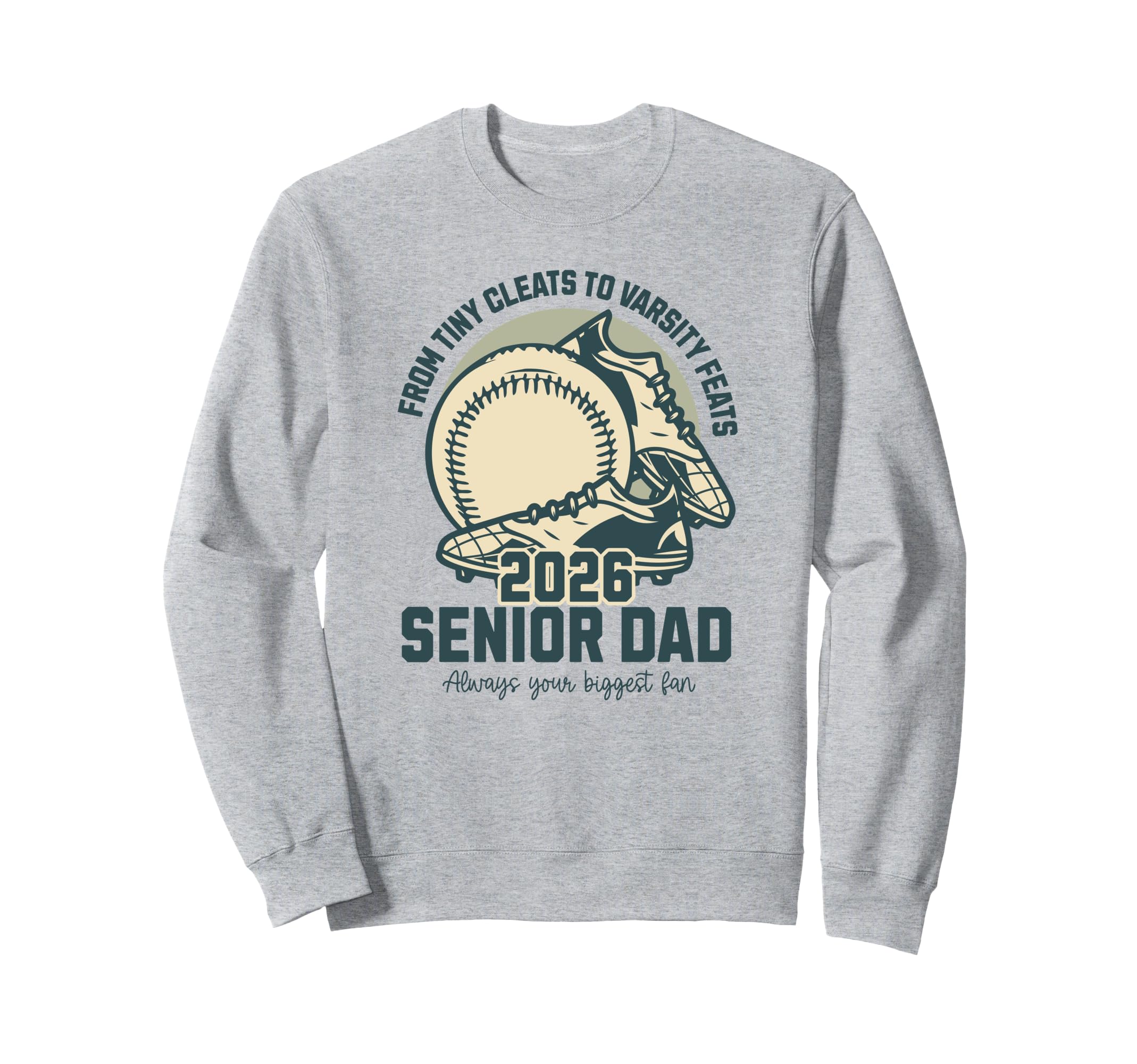 Baseball Senior Dad 2026 Tiny Sweatshirt - Unique Graphic for Adults - T-Shirt, Sweatshirt, Hoodie