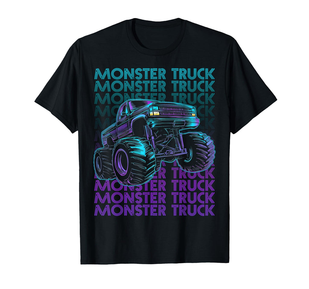 Monster Trucks 4 Wheeler Offroad T-Shirt - Custom Art Print for Adults - T-Shirt, Sweatshirt, Hoodie