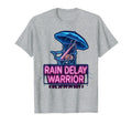 Rain Delay Warrior Baseball Mom T-Shirt - Trendy Graphic for Adults - T-Shirt, Sweatshirt, Hoodie