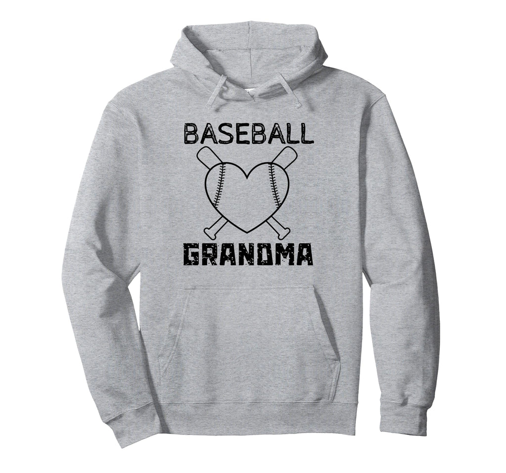 Baseball Grandma Family Matching Hoodie - Casual Everyday Wear Unisex - T-Shirt, Sweatshirt, Hoodie