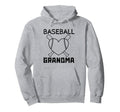 Baseball Grandma Family Matching Hoodie - Casual Everyday Wear Unisex - T-Shirt, Sweatshirt, Hoodie