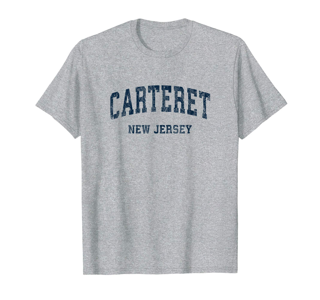 Carteret New Jersey Nj Varsity Sports Navy T-Shirt - Trendy Graphic Unisex - T-Shirt, Sweatshirt, Hoodie