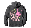 Womens Somebodys Fine Ass Wife Hoodie - Minimalist Print for Adults - T-Shirt, Sweatshirt, Hoodie