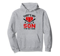 Thats My Son Out There Baseball Cheer Mom Hoodie - Custom Art Print Unisex - T-Shirt, Sweatshirt, Hoodie