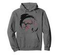 Japanese Cherry Blossom Grunge Vaporwave Hoodie - Graphic Print Men Women - T-Shirt, Sweatshirt, Hoodie