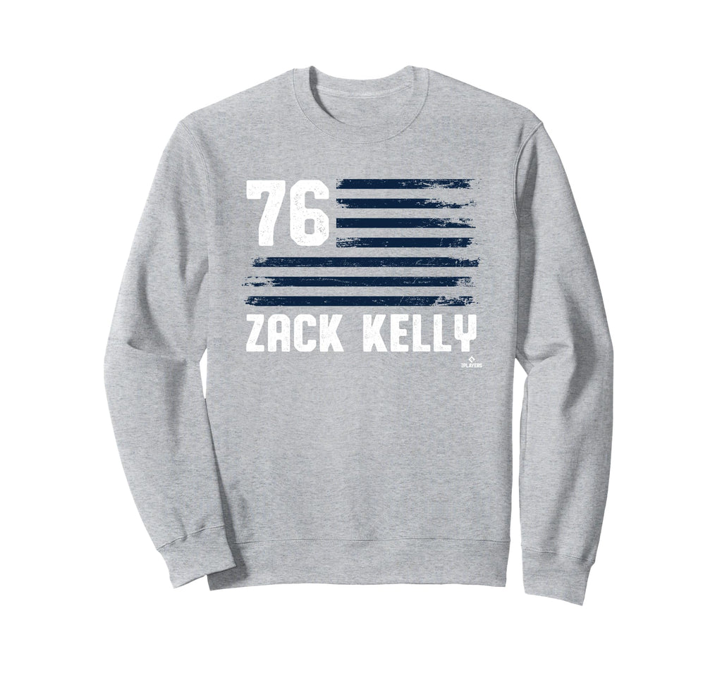 Flag Stripes Zack Kelly Boston Sweatshirt - Minimalist Print Men Women - T-Shirt, Sweatshirt, Hoodie