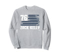 Flag Stripes Zack Kelly Boston Sweatshirt - Minimalist Print Men Women - T-Shirt, Sweatshirt, Hoodie