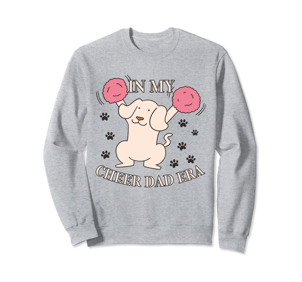 My Cheer Dad Era Cheerleader Sweatshirt - Minimalist Print for Adults - T-Shirt, Sweatshirt, Hoodie
