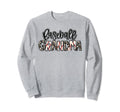 Baseball Grandma Leopard Proud Sweatshirt - Novelty Apparel for Adults - T-Shirt, Sweatshirt, Hoodie