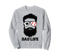 Soccer Baseball Dad Messy Sweatshirt - Casual Everyday Wear for Adults - T-Shirt, Sweatshirt, Hoodie