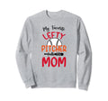 Proud Lefty Pitcher Mom Baseball Sweatshirt - Trendy Graphic Unisex - T-Shirt, Sweatshirt, Hoodie