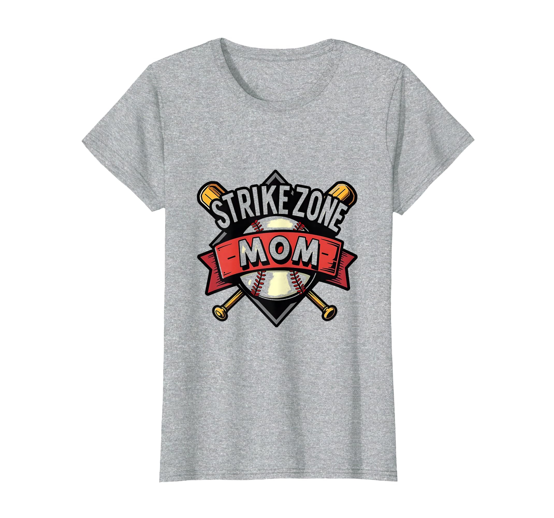 Strike Zone Mom Baseball T-Shirt - Novelty Apparel for Adults - T-Shirt, Sweatshirt, Hoodie