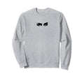 Cybergoth Eyes Y2K Indie Aesthetic Sweatshirt - Graphic Print Men Women - T-Shirt, Sweatshirt, Hoodie