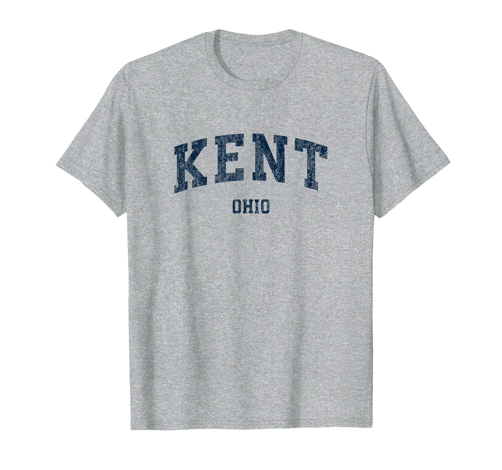 Kent Ohio Oh Varsity Sports Navy T-Shirt - Casual Everyday Wear for Adults - T-Shirt, Sweatshirt, Hoodie