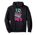 90S Nineties Music Cassette Tape Hoodie - Streetwear Style Men Women - T-Shirt, Sweatshirt, Hoodie