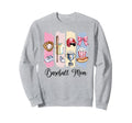 Baseball Coquette Bow Baseball Sweatshirt - Fun Novelty Design for Adults - T-Shirt, Sweatshirt, Hoodie