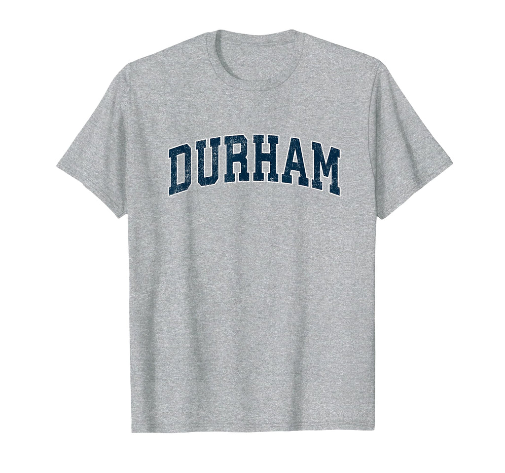 Durham North Carolina Nc Varsity Sports T-Shirt - Minimalist Print Unisex - T-Shirt, Sweatshirt, Hoodie