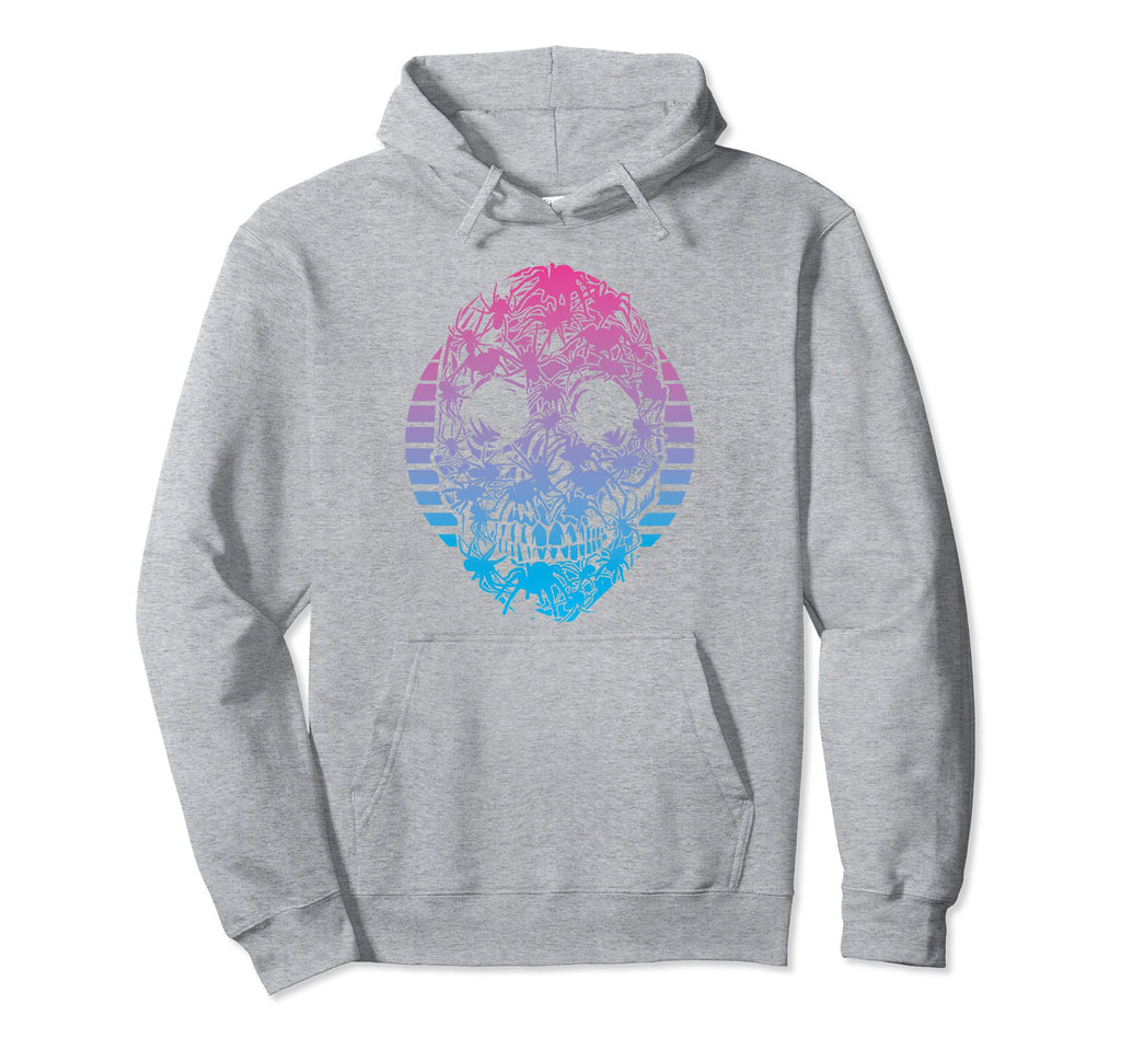 Spiders Vaporwave Aesthetic Hoodie - Custom Art Print Unisex - T-Shirt, Sweatshirt, Hoodie