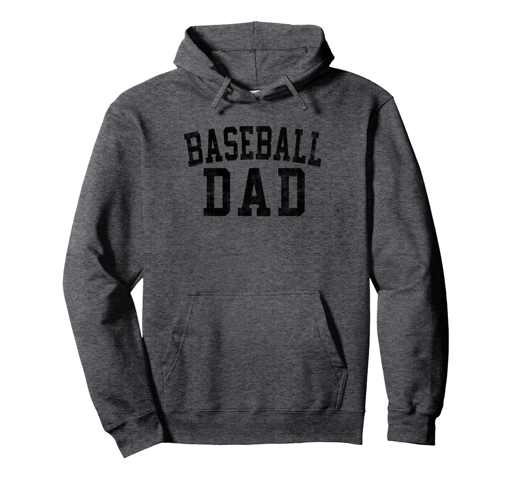 Baseball Dad Birthday Bold Font Baseball Hoodie - Trendy Graphic Unisex - T-Shirt, Sweatshirt, Hoodie