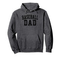 Baseball Dad Birthday Bold Font Baseball Hoodie - Trendy Graphic Unisex - T-Shirt, Sweatshirt, Hoodie