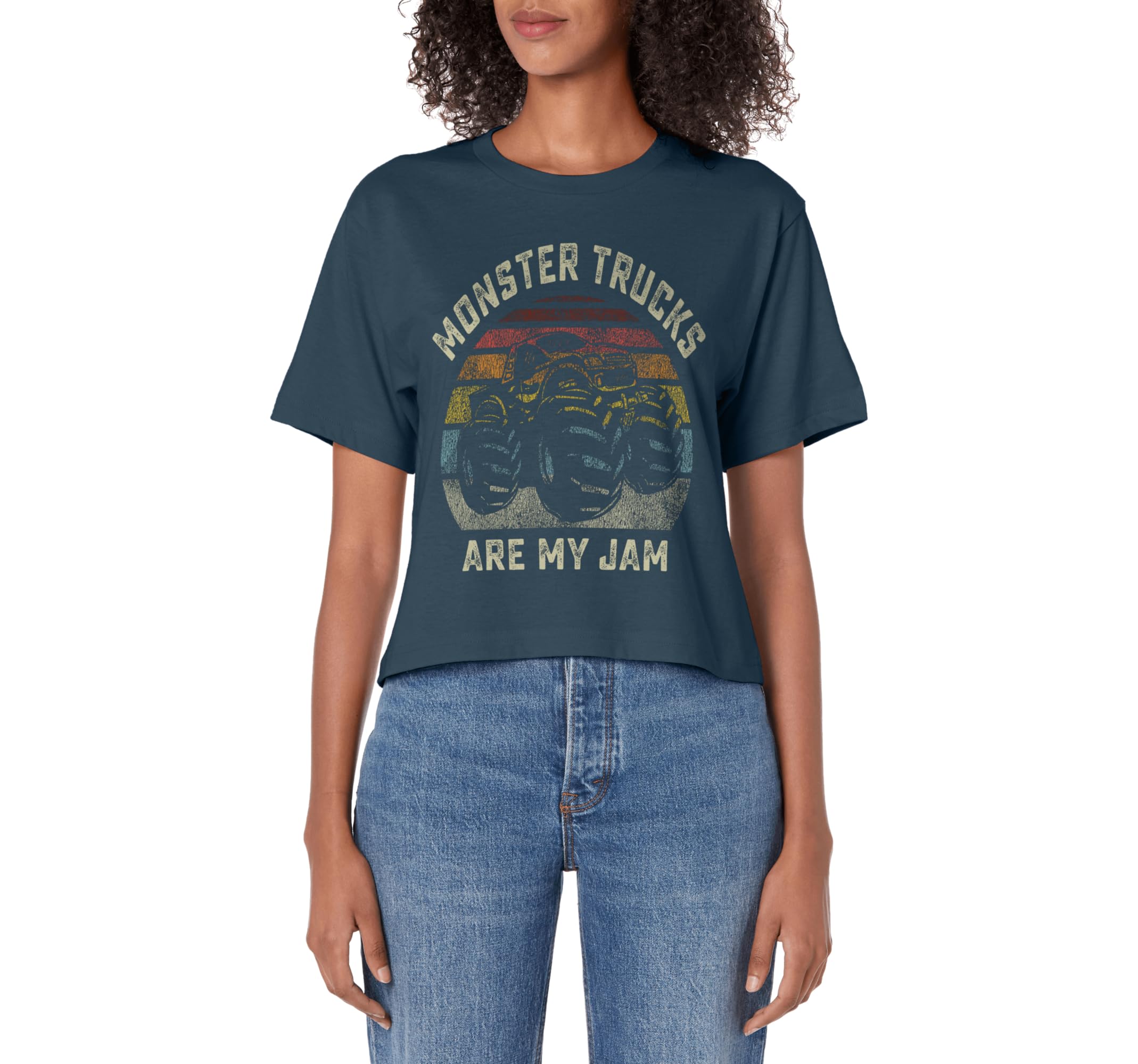 Monster Truck Monster Trucks Are Sweatshirt - Minimalist Print for Adults - T-Shirt, Sweatshirt, Hoodie