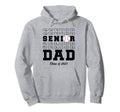 Class 2025 Baseball Dad Senior Graduation Hoodie - Graphic Print Men Women - T-Shirt, Sweatshirt, Hoodie