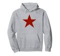 Red Star Y2K Aesthetic Baggy Punk Hoodie - Fun Novelty Design for Adults - T-Shirt, Sweatshirt, Hoodie