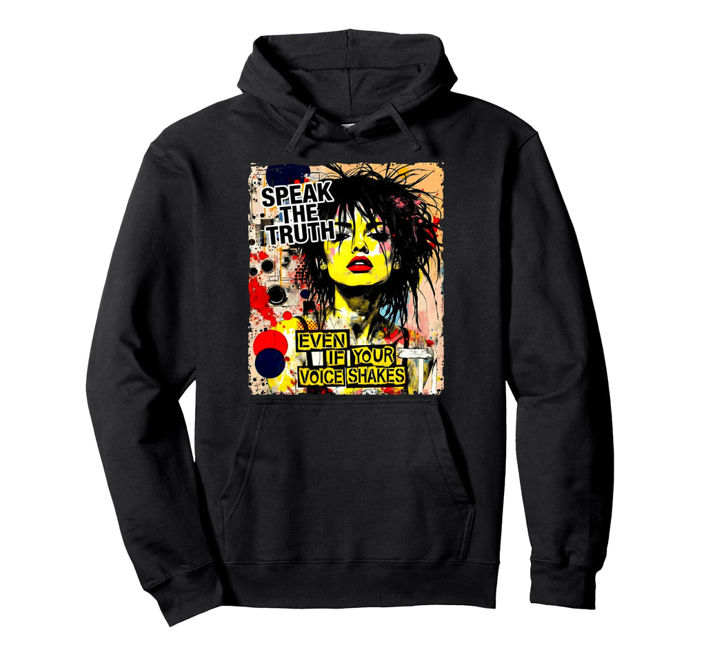 Punk Colorful 90S Urban Grunge Art Hoodie - Custom Art Print Unisex - T-Shirt, Sweatshirt, Hoodie