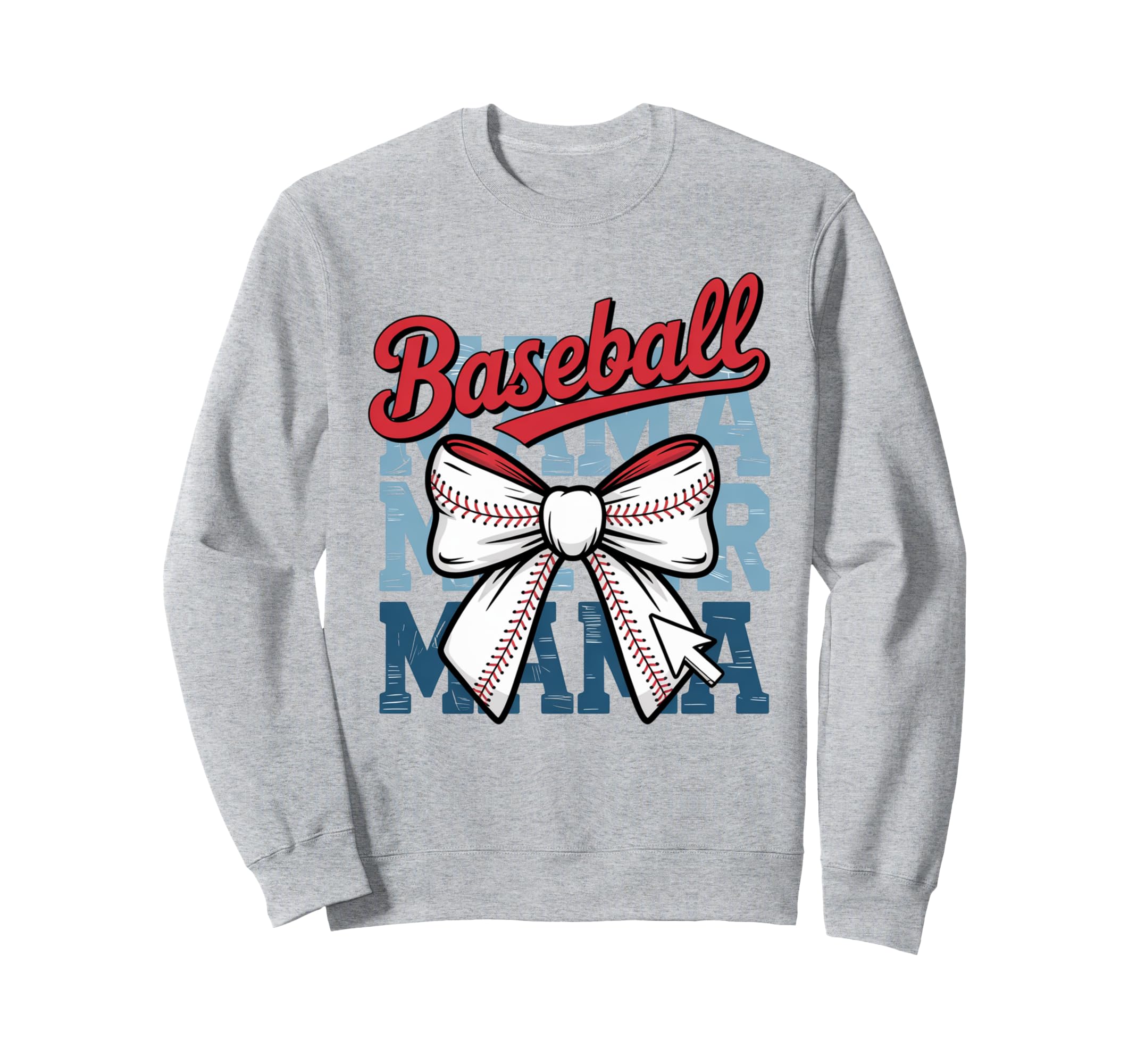Coquette Bow American Baseball Sweatshirt - Fun Novelty Design Men Women - T-Shirt, Sweatshirt, Hoodie