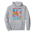 Axolotl Ramen Noodles Kawaii Vaporwave Hoodie - Aesthetic Graphic Unisex - T-Shirt, Sweatshirt, Hoodie