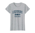 Leesburg Virginia Va Sports Navy T-Shirt - Trendy Graphic Unisex - T-Shirt, Sweatshirt, Hoodie