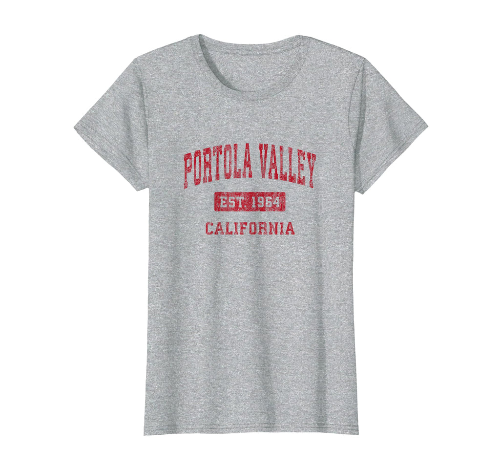 Portola Valley California Ca Sports T-Shirt - Unique Graphic for Adults - T-Shirt, Sweatshirt, Hoodie