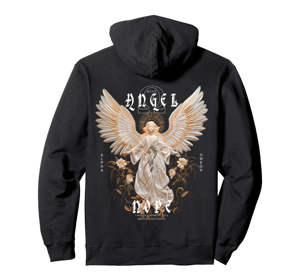 Hip Hop Edgy Urban Y2K Back Hoodie - Custom Art Print for Adults - T-Shirt, Sweatshirt, Hoodie