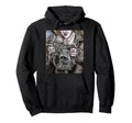 View Camera 4X5 Film Photographer Sepia Hoodie - Custom Art Print Unisex - T-Shirt, Sweatshirt, Hoodie