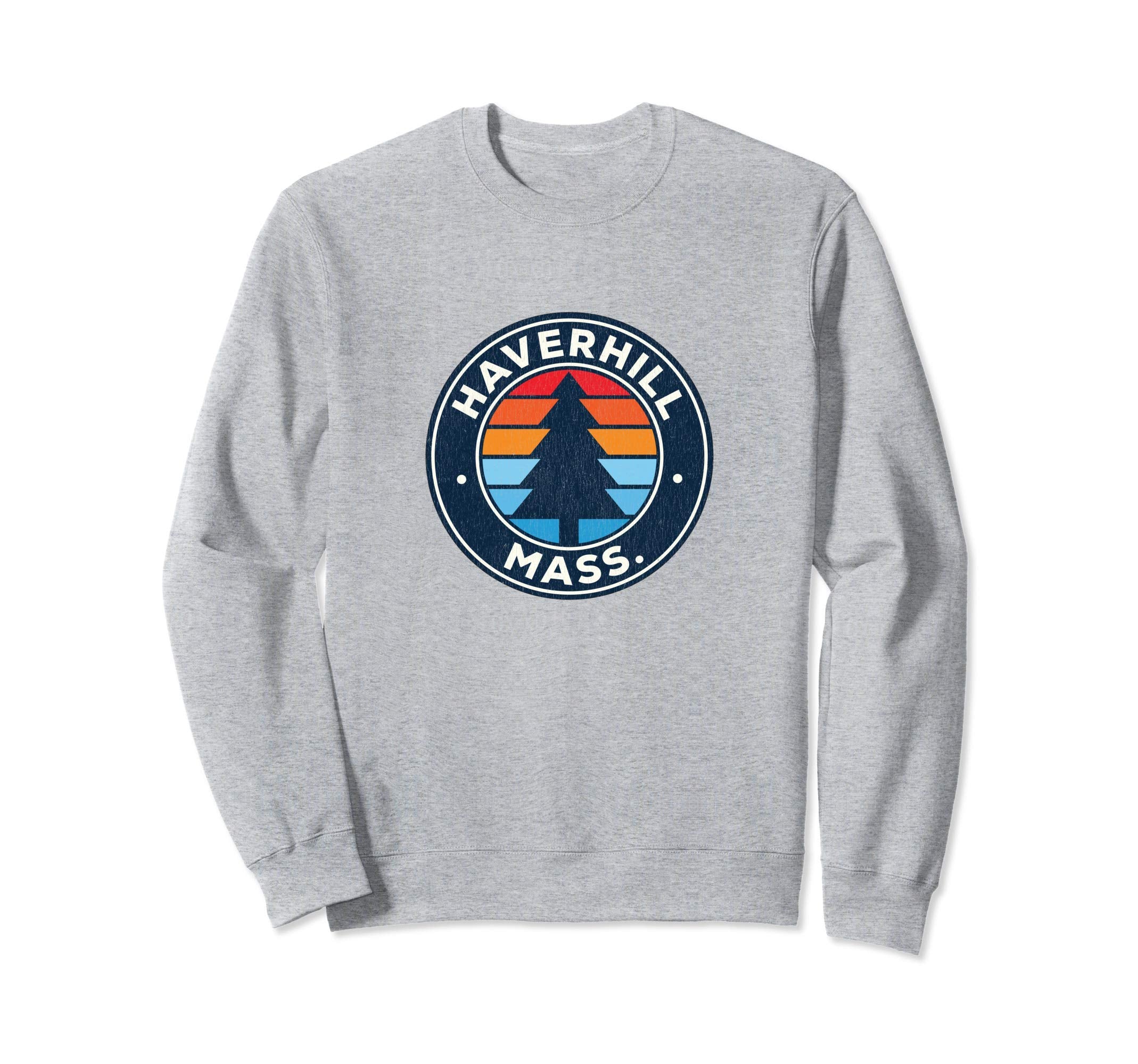 Haverhill Massachusetts Ma 70S Sweatshirt - Streetwear Style for Adults - T-Shirt, Sweatshirt, Hoodie