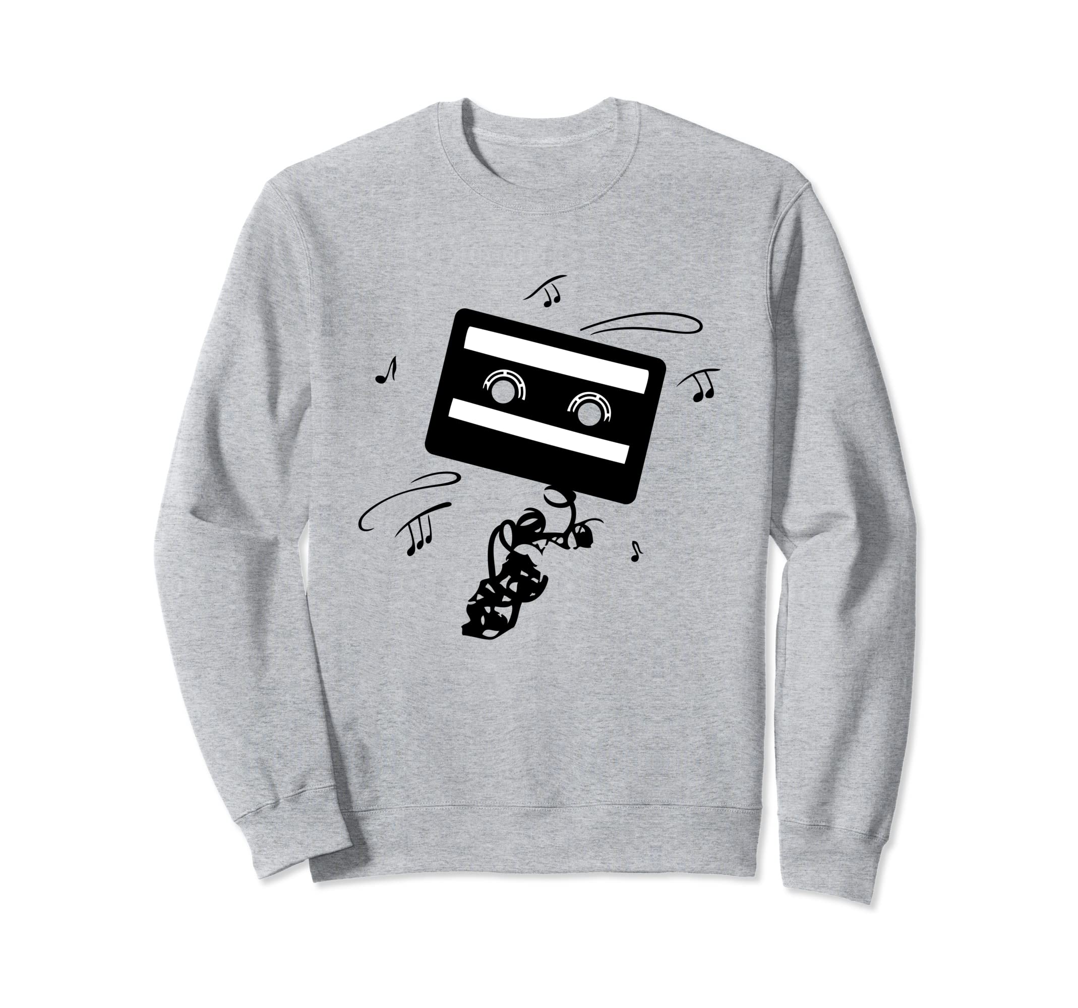 Audio Music Cassette Oldschool Sweatshirt - Fun Novelty Design Men Women - T-Shirt, Sweatshirt, Hoodie