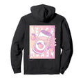 Aesthetic Vaporwave Japanese Anime Peach Hoodie - Custom Art Print Unisex - T-Shirt, Sweatshirt, Hoodie